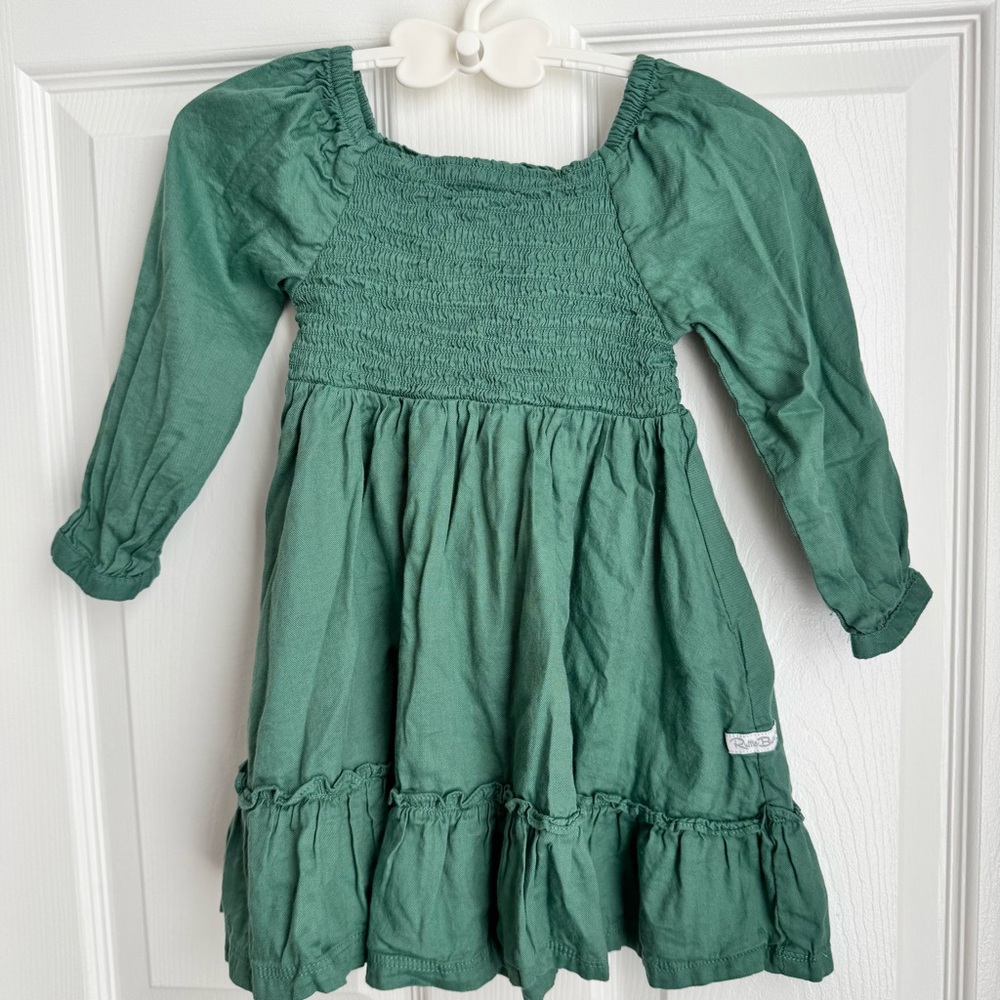 Ruffle Butts size 3T Long Sleeve Dress